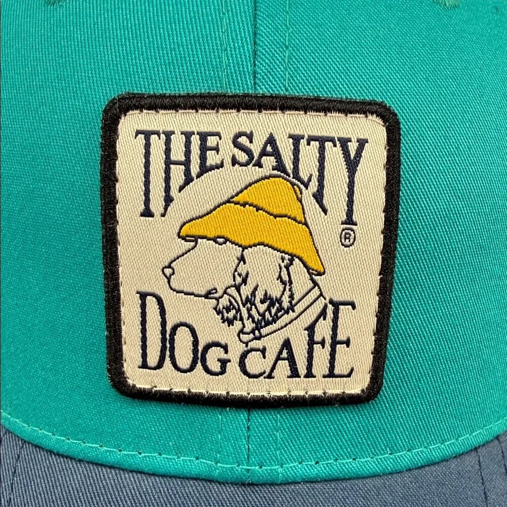 Salty Dog Cafe Hat Trucker Baseball Cap Mesh Snapback Youth Kids Hilton Head